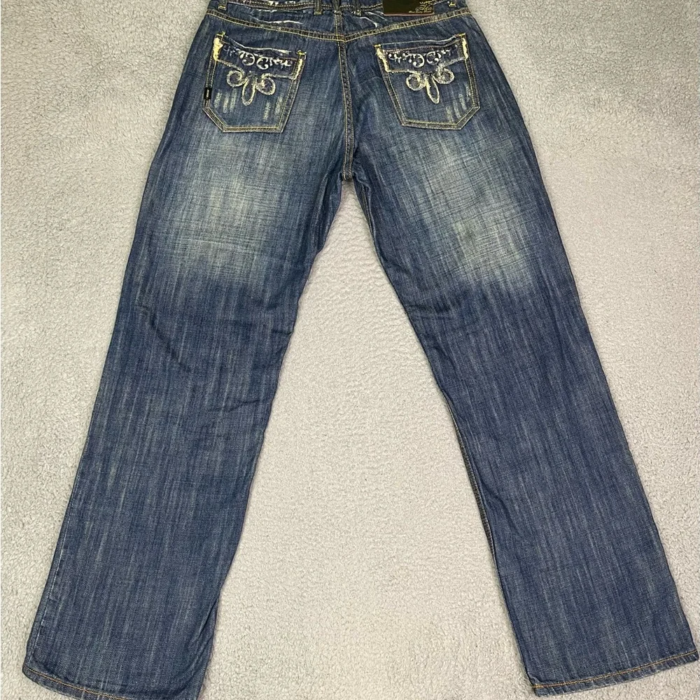 Vintage y2k  akademiks embossed baggy‎ jeans - Picture 4 of 5